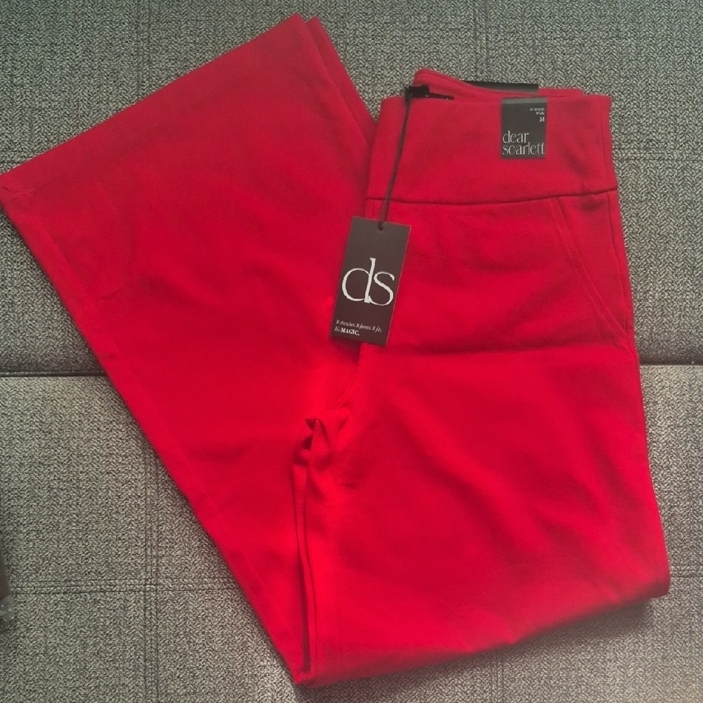 Magic Dear Scarlett Bold Red Pants